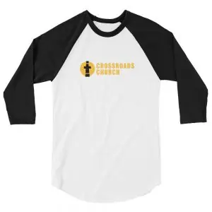 Crossroads Church 3/4 Sleeve Raglan Shirt